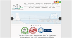 Desktop Screenshot of lisbonprivatetours.com